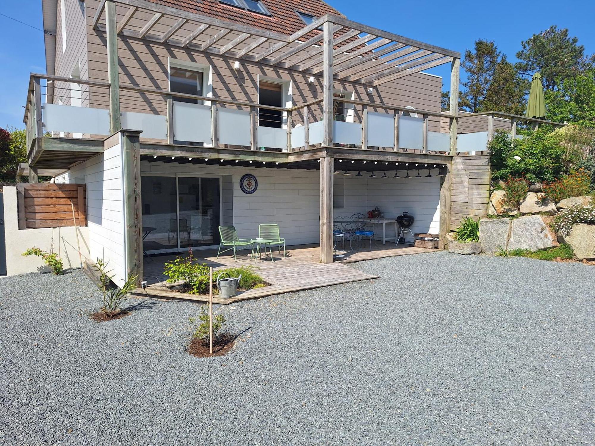 Appartement Moderne Avec Terrasse - Proche Mer 阿贡科塔因维尔 外观 照片